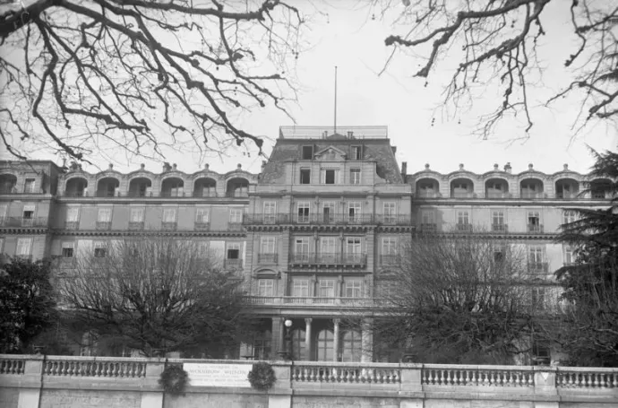 A Nemzetek Szövetségének székháza Genfben 1924-ben – Forrás: Wikipédia/Bundesarchiv
