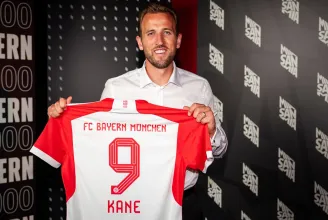 A Bayern több mint 100 millió euróért leigazolta Harry Kane-t
