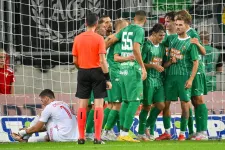 0-5: hatalmas zakóval esett ki a Debrecen a Konferencia-ligából