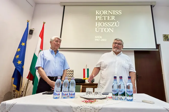 Korniss Péter és Hajdu Áron – Fotó: Magyarország Főkonzulátusa Kolozsvár