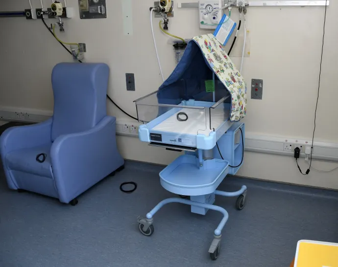 A chesteri kórház egyik inkubátora – Fotó: Cheshire Constabulary / Handout / Reuters