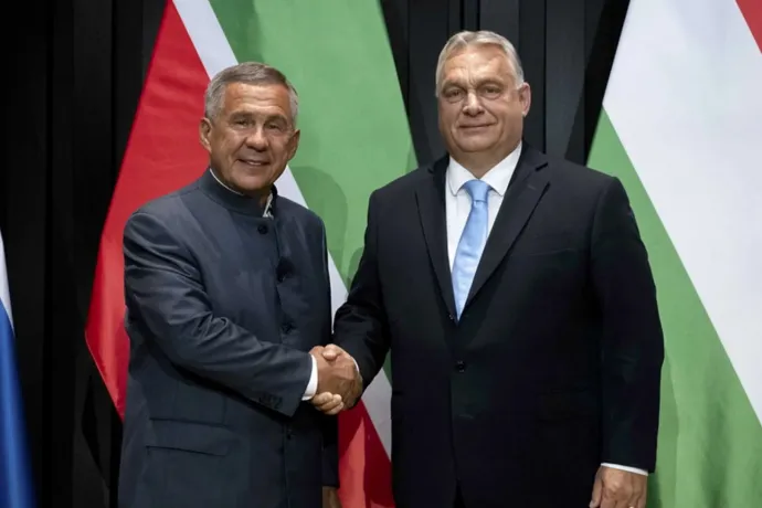 Orbán receives head of Tatarstan, promises to seek opportunities to expand cooperation despite sanctions