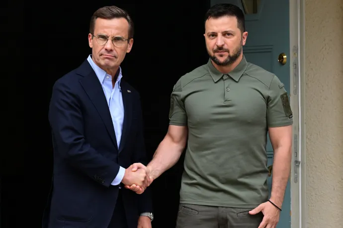 A svédek azért nem adnak vadászrepülőket Ukrajnának, mert nem tudtak belépni a NATO-ba