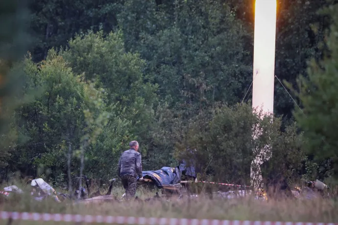 Lezuhant Prigozsin gépe szerdán, az orosz hatóságok szerint a Wagner vezetője is a gépen volt