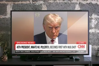 Donald Trump feladta magát a georgiai börtönben, rabosítási fotó is készült róla