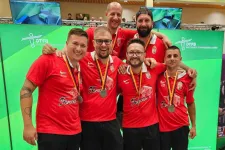 Ezüstérmesek lettek a magyar férfi csocsósok a Leonhart világbajnokságon