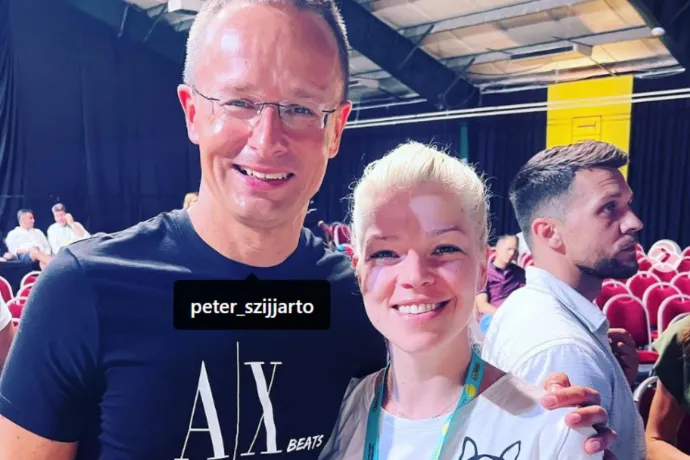 Muri Enikő Szijjártóval közös képet posztolt a legfideszesebb fesztivál után