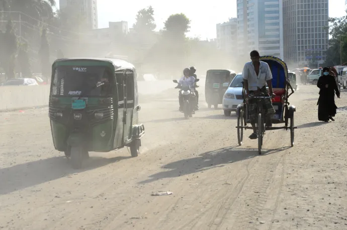 Dél-Ázsiában belefulladnak a porba, van, ahol emiatt tíz évvel kevesebb a várható élettartam