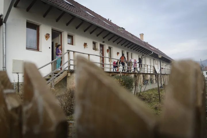 A Szent József Gyermekvédelmi Központ az erdélyi Szovátán 2014. december 20-án – Fotó: Czeglédi Zsolt / MTI