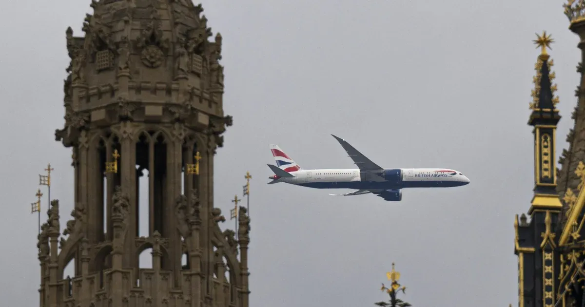 British air travel collapsed due to a bizarre flight plan