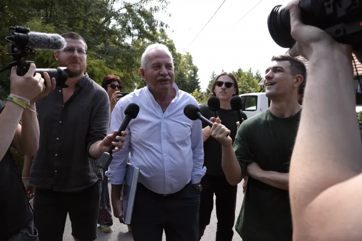 Bencsik András, a Demokrata főszerkesztője – Fotó: Hevesi-Szabó Lujza / Telex