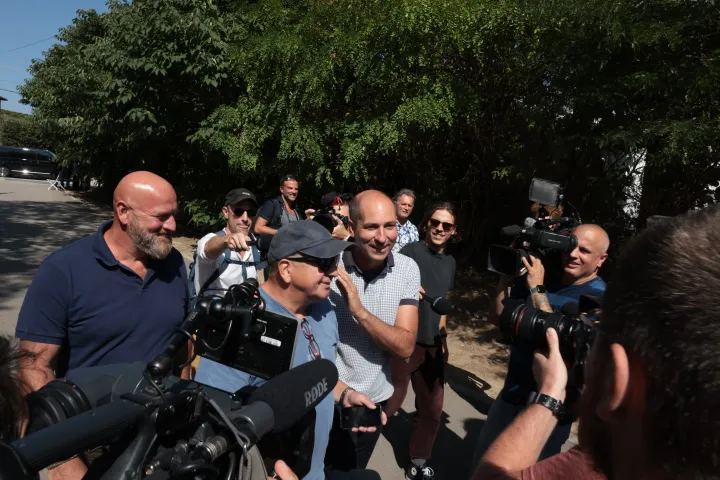 Bayer Zsolt kormánypárti publicista – Fotó: Hevesi-Szabó Lujza / Telex