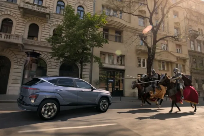 Sárkány csapott le Budapestre a Hyundai új reklámjában