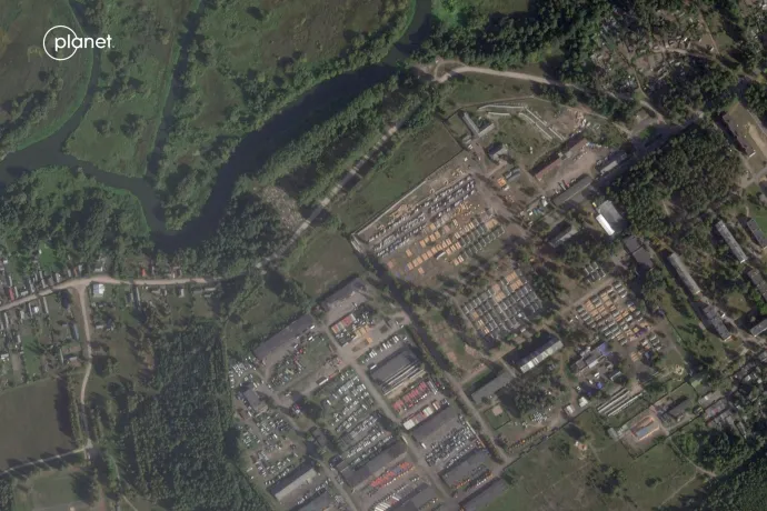 Műholdfelvételeken, ahogy bontják a Wagner-tábort Belaruszban