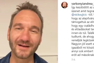 Hi, Lőrinc – Nick Vujicic videóüzenetet küldött Mészáros Lőrincnek