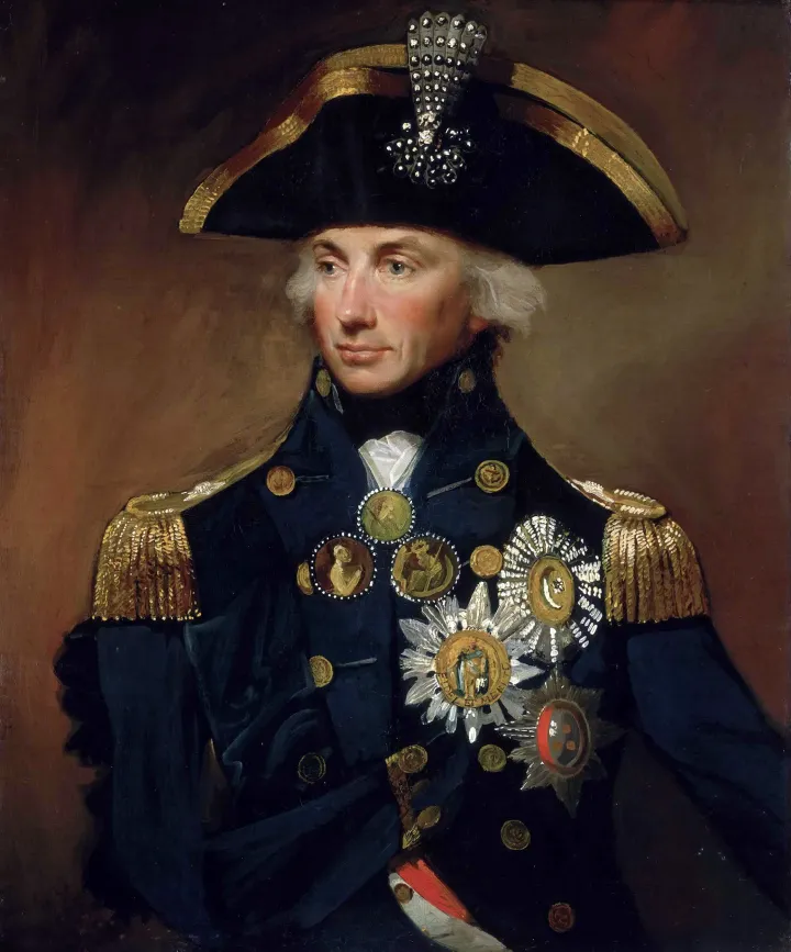 Horatio Nelson 1799-ben készült portréja – Forrás: Lemuel Francis Abbott / National Maritime Museum / Greenwich Hospital Collection / Wikipedia