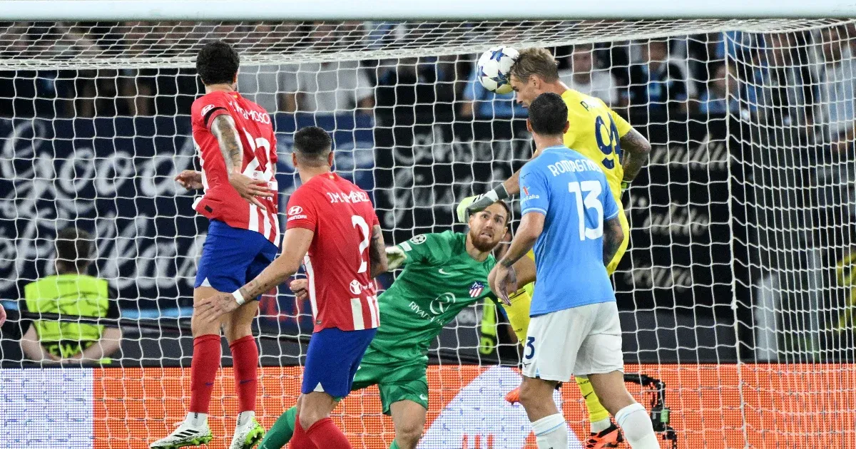 Lazio’s Ivan Provedel Scores Equalizer against Atlético Madrid in Champions League Group Stage