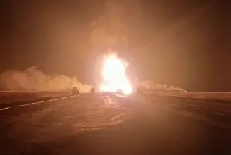 Gázrobbanás volt a moldvai autópálya építőtelepén, négyen meghaltak