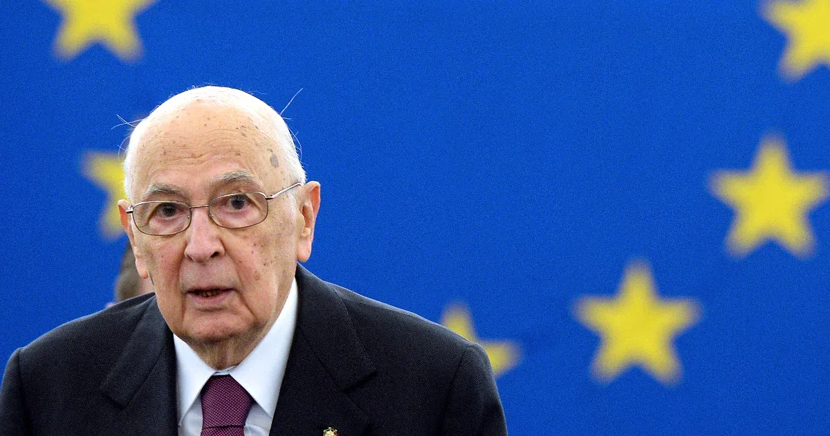 Meghalt Giorgio Napolitano, Olaszország egykori elnöke