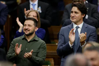 Hősnek nevezett egy ukrán náci háborús veteránt a kanadai házelnök a parlamentben, bocsánatot kellett kérnie