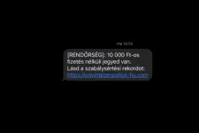 A rendőrség nevében küldözgetnek sms-eket adathalász csalók