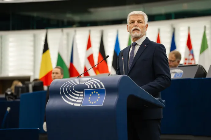 Cseh elnök: A békét soha nem lehet az agresszorok feltételei szerint elérni