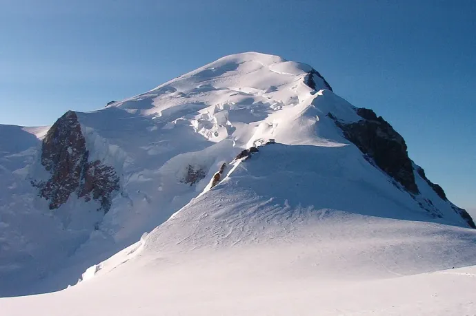 Két métert csökkent a Mont Blanc magassága