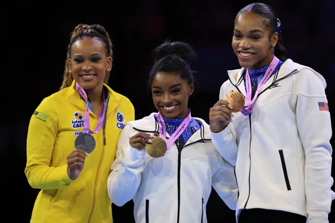 Simone Biles újabb vb-aranyával már minden idők legeredményesebb tornásza