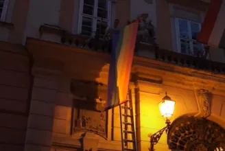 1,1 millió forintra bünteti a bíróság Novák Elődöt LMBTQ-szimbólumok eltávolítása miatt