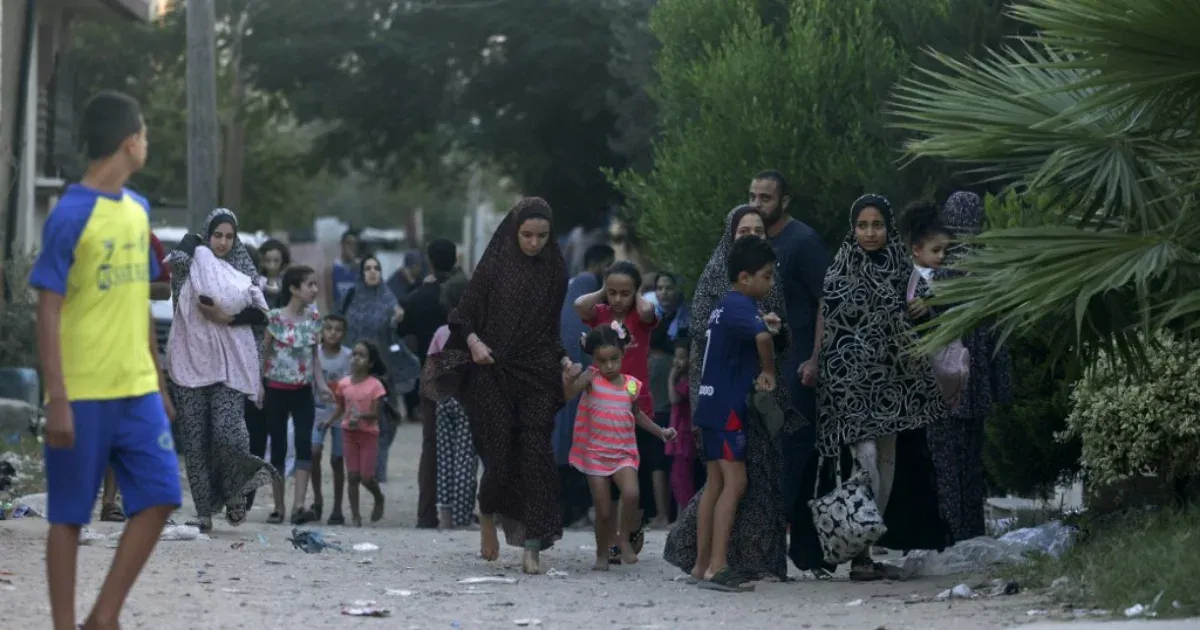 Medio millón de personas huyeron al sur de Gaza por el contraataque israelí