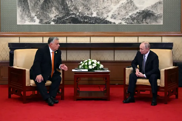 Orbán Putyinnal tárgyalt Kínában
