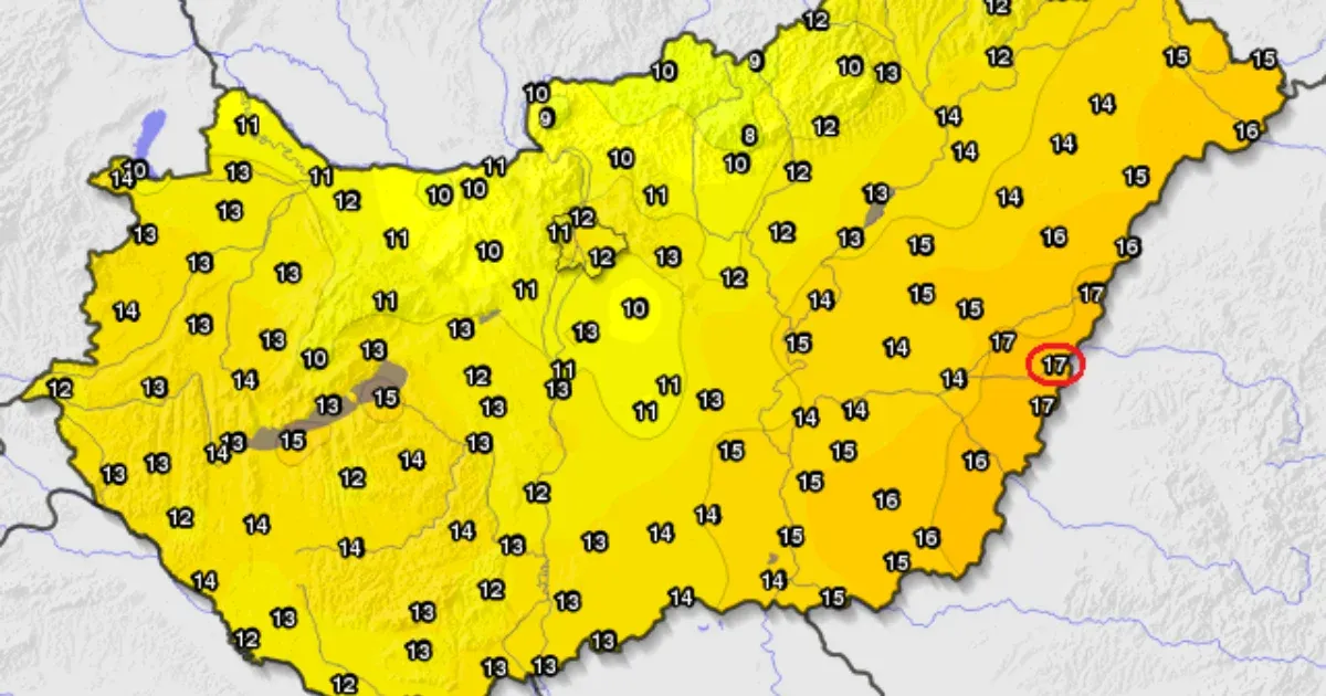 Természetesen vasárnap is megdőlt egy melegrekord
