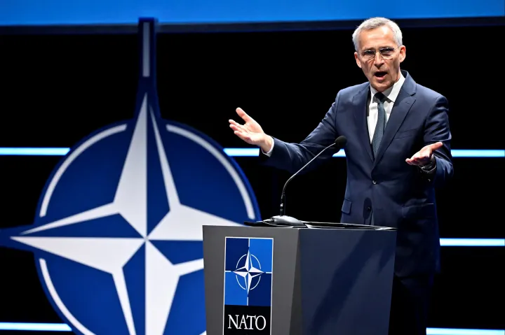 NATO-főtitkár: Nincs abban semmi etikátlan, ha fegyvereket gyártunk a szövetségeseink védelmére