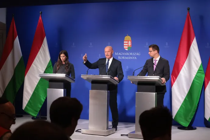 Csok pluszról, Orbán–Putyin-találkozóról, gázai magyarokról és a szuverenitásvédelmi törvényről is szó volt a szerdai kormányinfón
