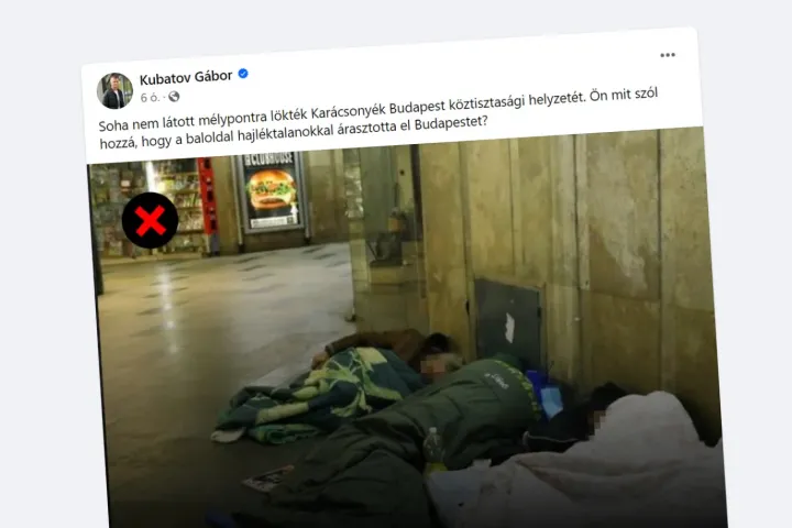 Kubatovot egy McDonald's-reklám buktatta le: Tarlós idején készült a fotó, amellyel Karácsony ellen kampányol a Facebookon