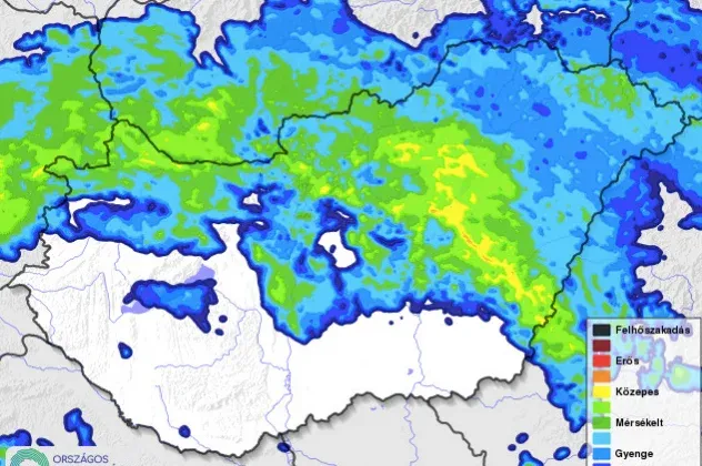 Viharos szélre és sok esőre számíthatunk egész pénteken