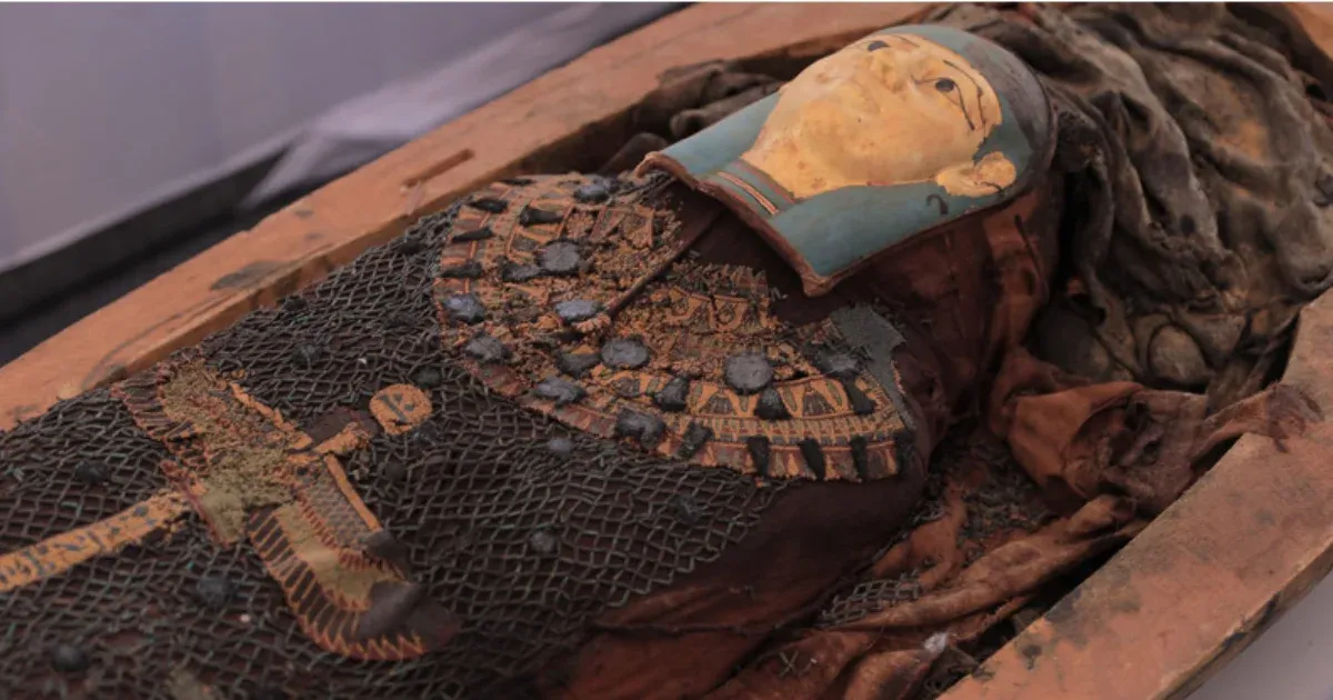 Parts of the Book of the Dead were also found in an Egyptian tomb