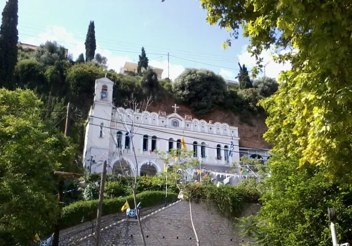 A kolostor, ahol a képeket megtalálták – Fotó: Wikipedia