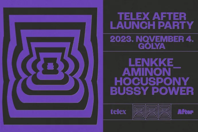 Bulizz szombaton a Telex Afterrel!