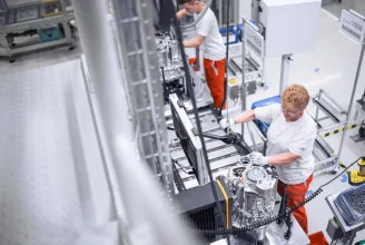 Győrben hétszáz ember gyárt elektromos motort mostantól az Audi Q6 e-tronba