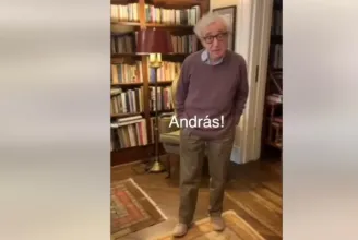 Woody Allen sends video greeting to Hungarian actor playing his character for forty years
