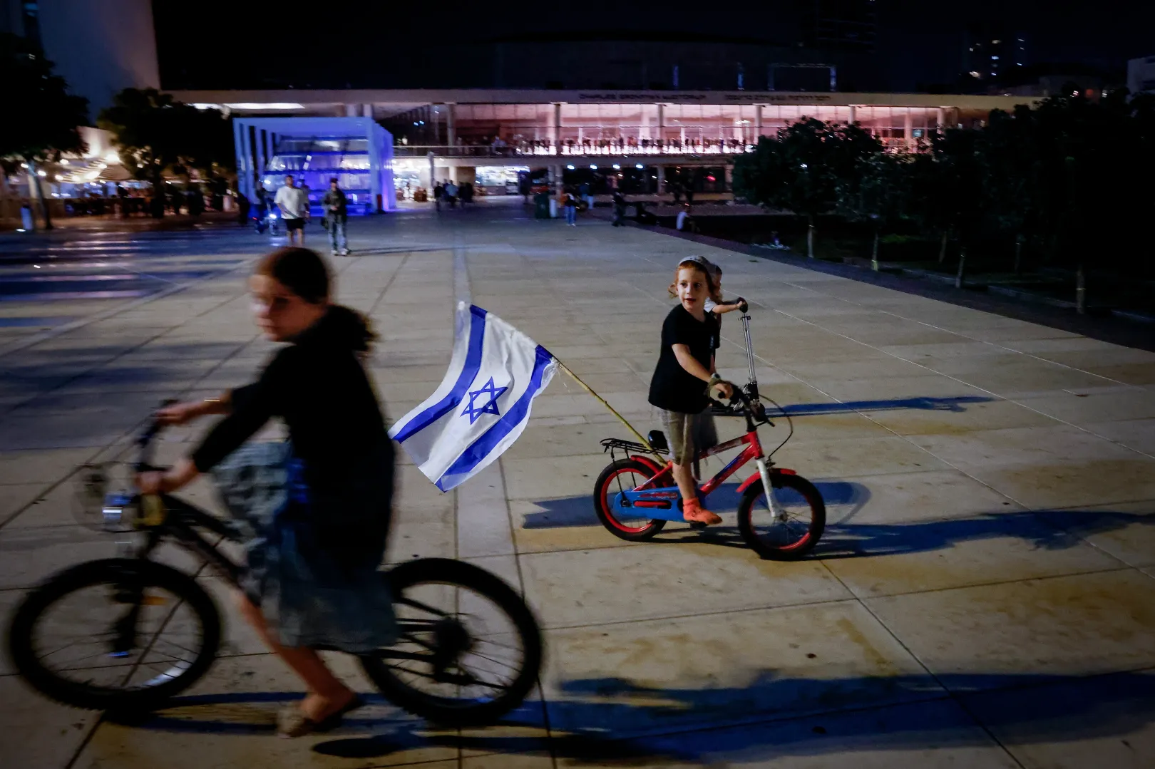 A Habima tér Tel-Avivban – Fotó: Huszti István / Telex