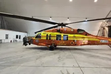 Megérkezett a belügy által vásárolt első BlackHawk helikopter