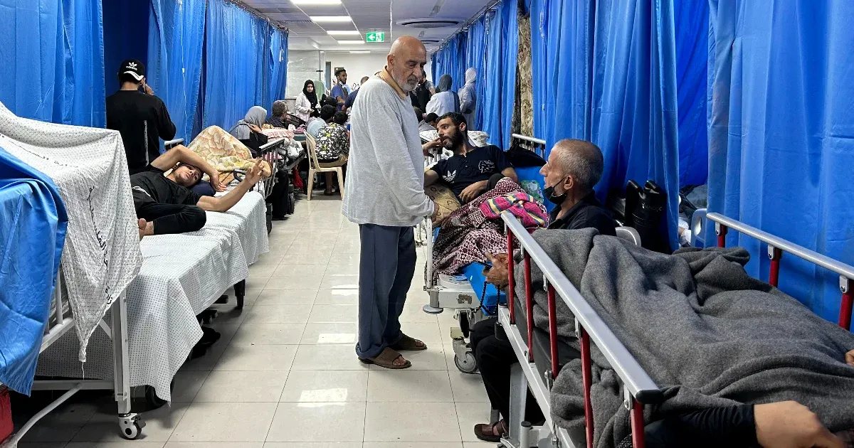 Döntő lehet, hogy mi történik a gázai övezet legnagyobb kórházánál