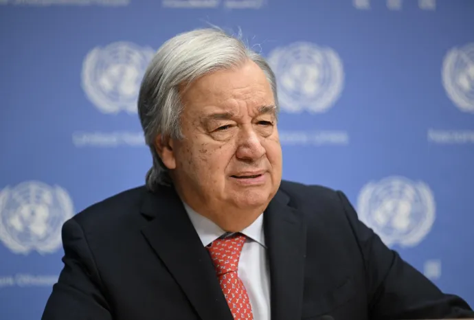 António Guterres – Fotó: Fatih Aktas / AFP