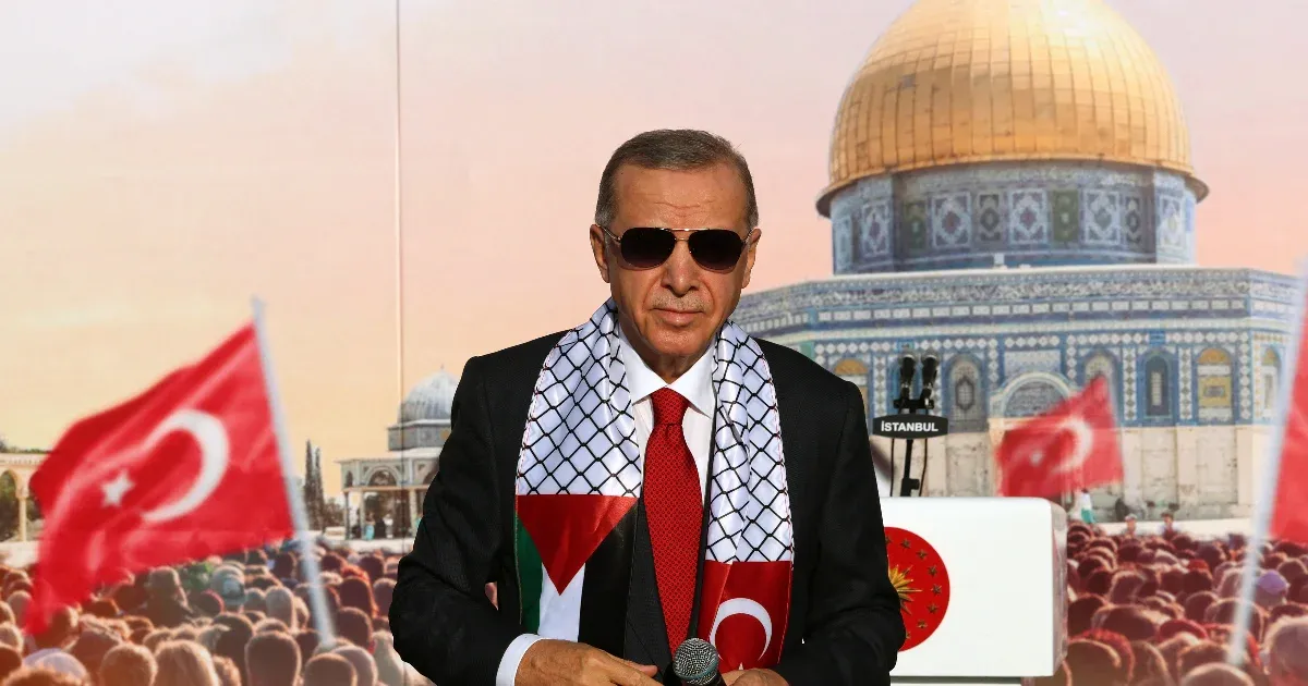 Erdoğan: Izrael egy terrorállam, a Hamász viszont nem terrorszervezet, hanem egy politikai párt