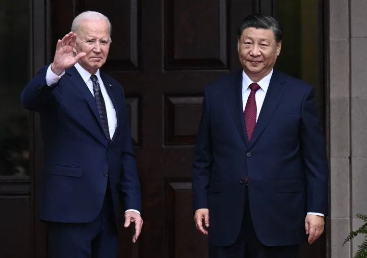 Biden y Xi en San Francisco - Fotografía: Brendan Smialowski/AFP