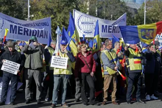 Azt szeretnék, ha valaki fogadná őket a kormányülés után – tüntetnek a szakszervezetek Bukarestben