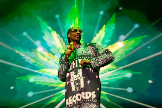 Vagy békés nagypapa lett Snoop Doggból, vagy csak az ehető kannabisz felé fordul