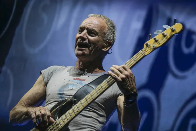 Májusban Budapesten koncertezik Sting